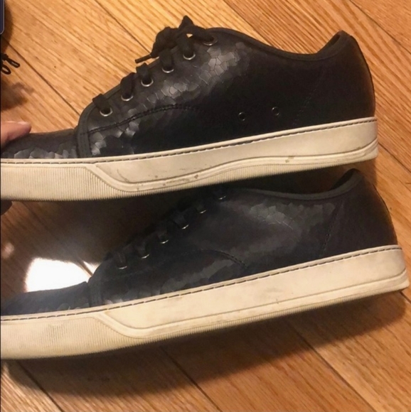 🆕️ Lanvin Blue Leather Sneakers 9UK 10US